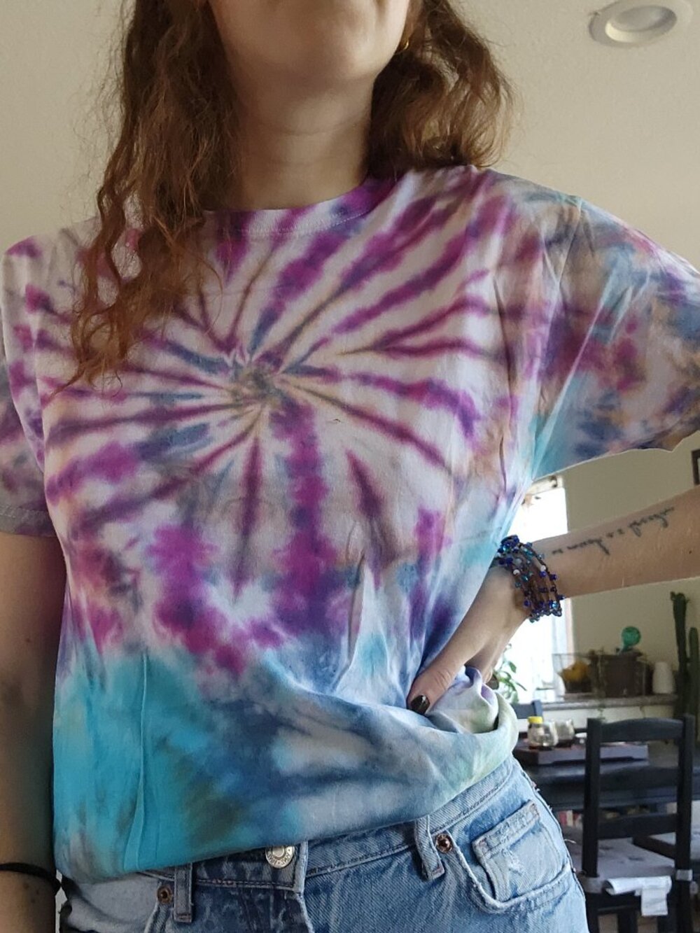 Fun Cotton Tie-Dye Tee